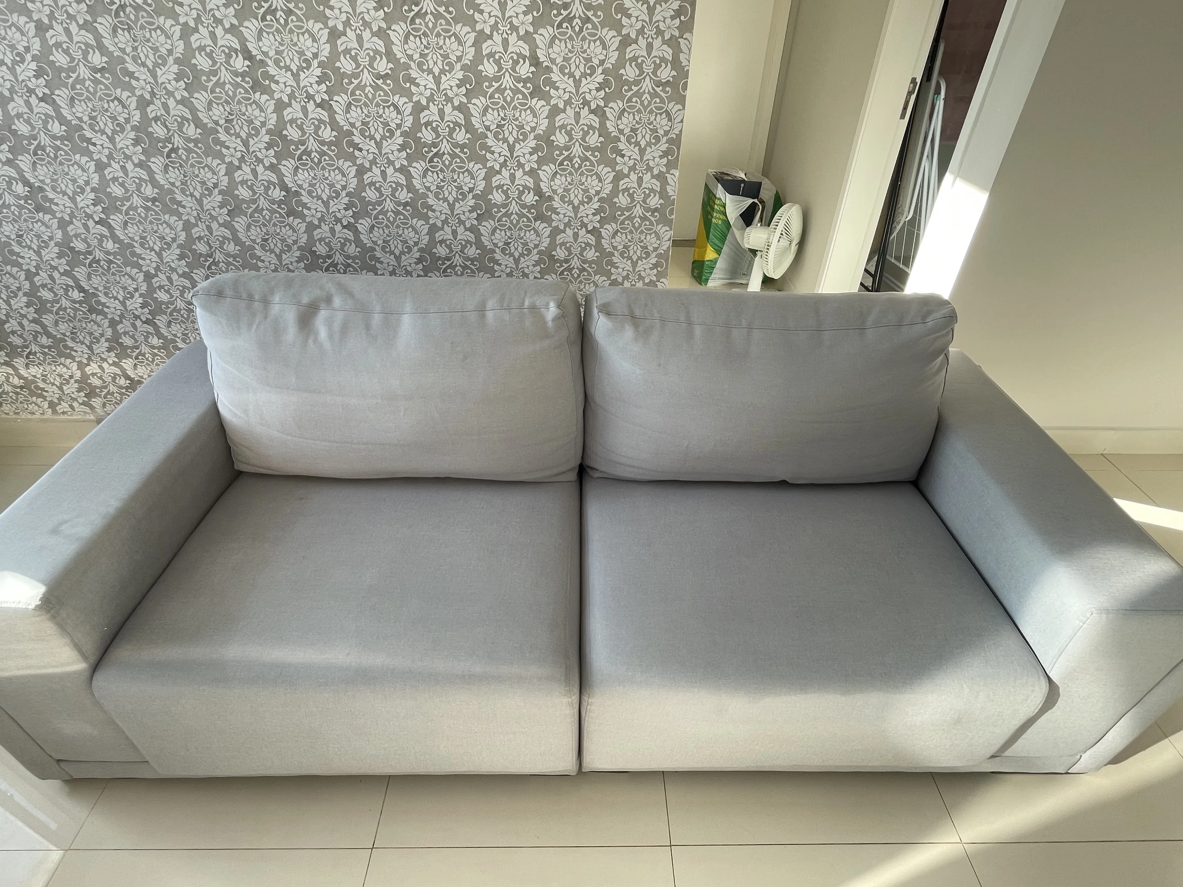 Higienização de estofado